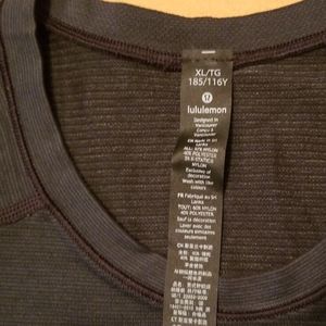 Lululemon mens long sleeves atlantica